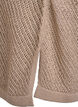 FLASH - Ärmelloser Stricktop mit V-Ausschnitt, Beige, Packshot image number 3