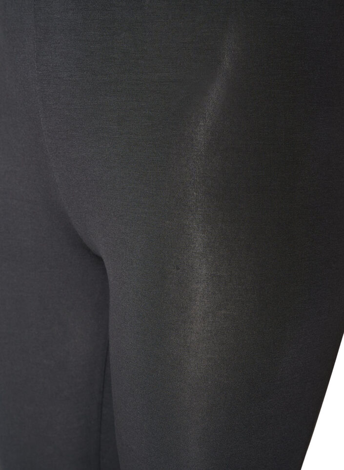 Basic-Leggings aus Viskose, Grau, Packshot image number 2