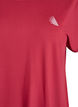 Einfarbiges Trainings-T-Shirt, Rot, Packshot image number 2