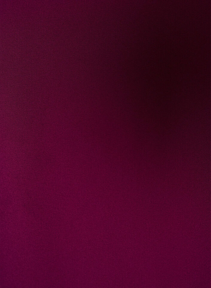 Kurzes Kleid mit transparenten R&uuml;schen&auml;rmeln, Lila, Packshot image number 2