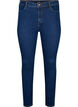 Amy Jeans mit hoher Taille und extra schlanker Passform, Blau, Packshot image number 0
