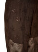 Pantalon en maille avec broderies florales et sequins, Marron, Packshot image number 2