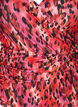 Maillot de bain avec imprimé et effet cache-cœur, Red Leopard AOP, Packshot image number 2