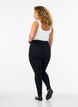Jeggings mit hoher Taille, Schwarz, Model image number 1