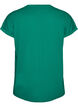 T-shirt &agrave; manches courtes en coton m&eacute;lang&eacute;, Vert, Packshot image number 1