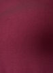 Kurz&auml;rmelige, gewebte Bluse mit Rundhals, Rot, Packshot image number 2