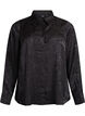 Chemise &agrave; motif cachemire ton sur ton, Noir, Packshot image number 0