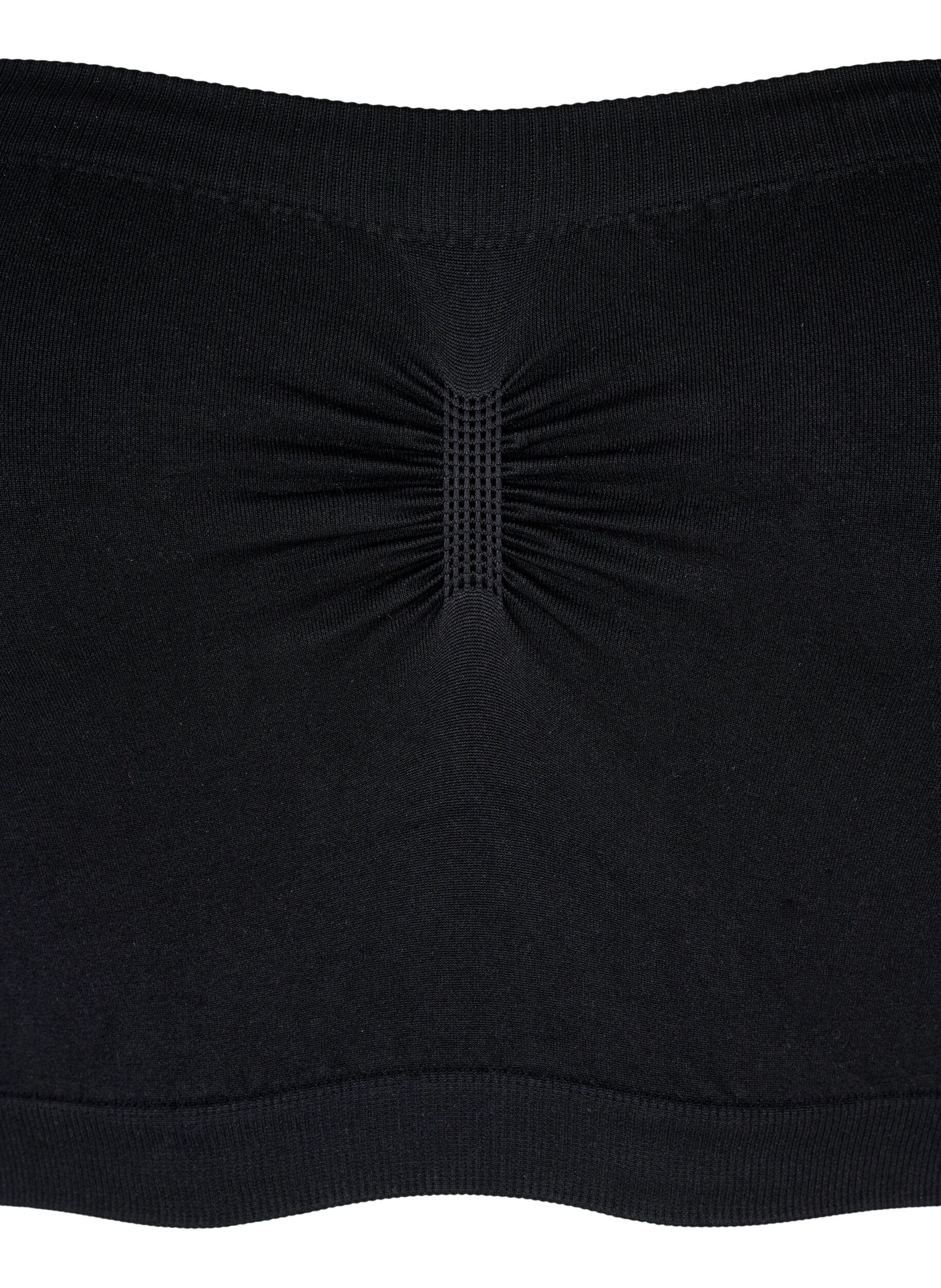 Zizzi Soutien-gorge bandeau, Noir, Packshot image number 2