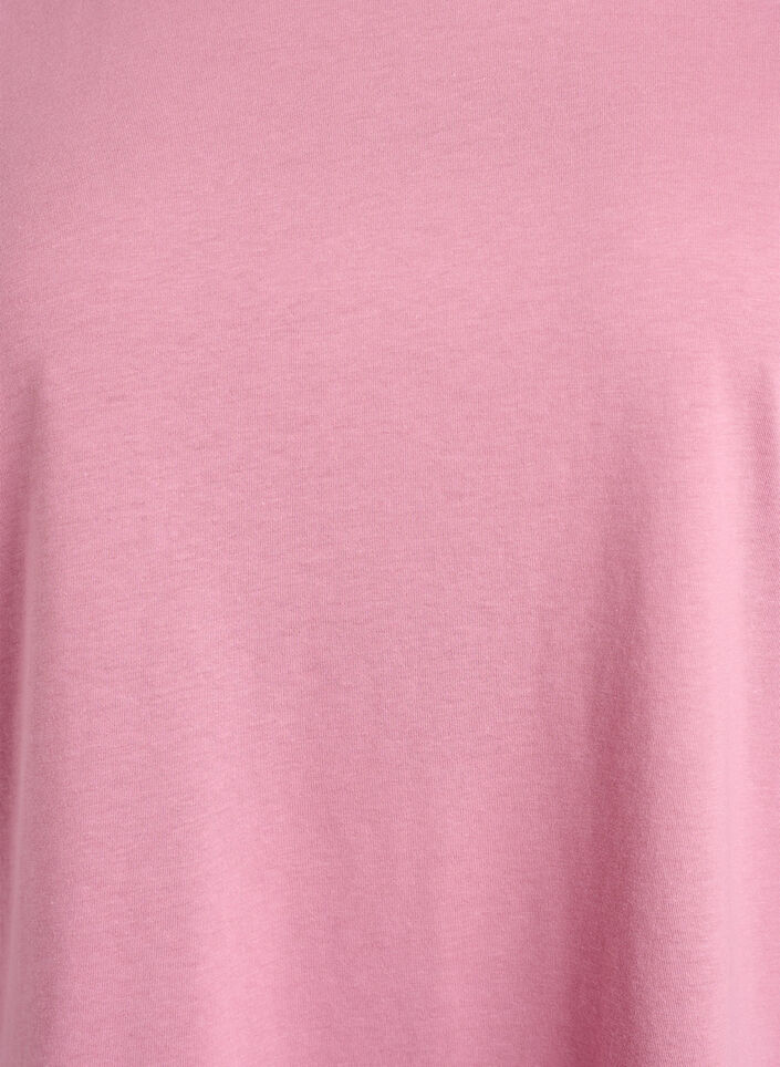 Kurz&auml;rmeliges T-Shirt aus Baumwollmischgewebe, Rot, Packshot image number 2