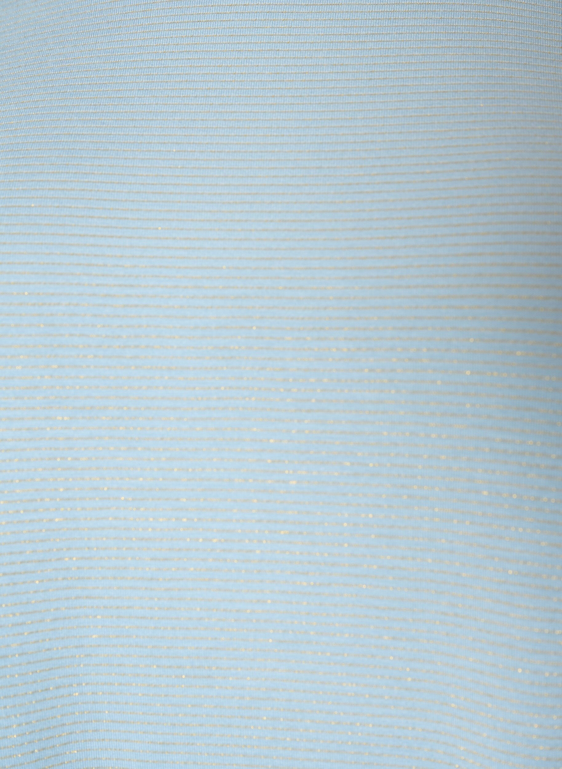 ZizziT-Shirt aus Viskose mit Glitzerstreifen, Blau, Packshot image number 2
