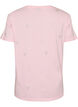 T-shirt en coton bio avec des c&oelig;urs, Rose, Packshot image number 1