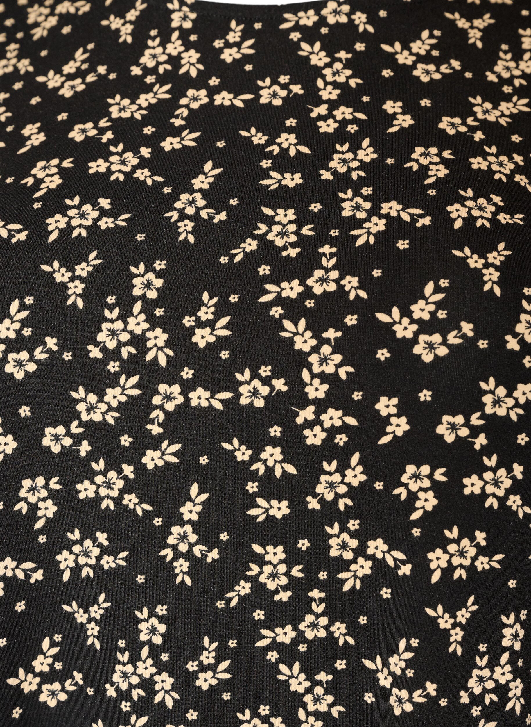 ZizziLang&auml;rmelige Bluse, Schwarz, Packshot image number 2