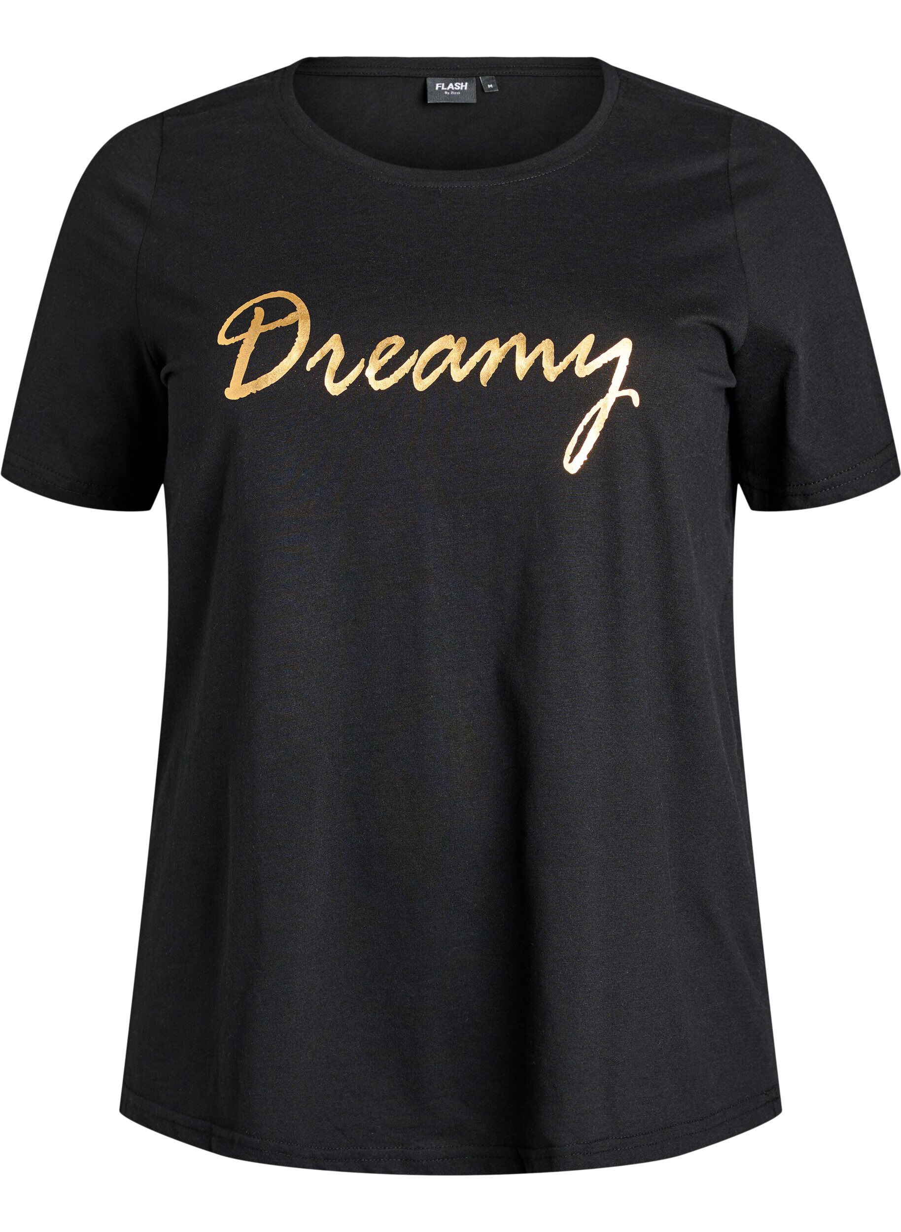 ZizziT-Shirt mit Print, Schwarz, Packshot image number 0
