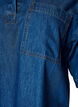 Jeansbluse mit Brusttasche und ellenbogenlangen &Auml;rmeln, Blau, Packshot image number 2