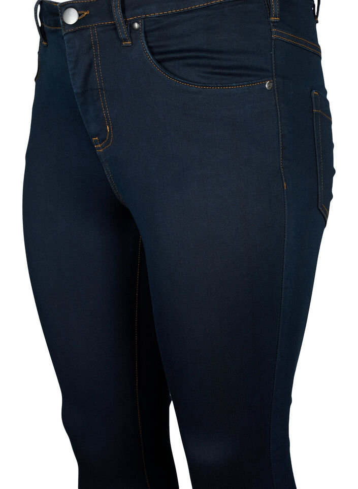 Jean Amy super slim &agrave; taille haute, Tobacco Un, Packshot image number 2