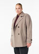 Kurzmantel mit zweireihiger Knopfleiste, Beige, Model image number 0