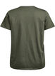 T-shirt dot&eacute; de boutons, Vert, Packshot image number 1