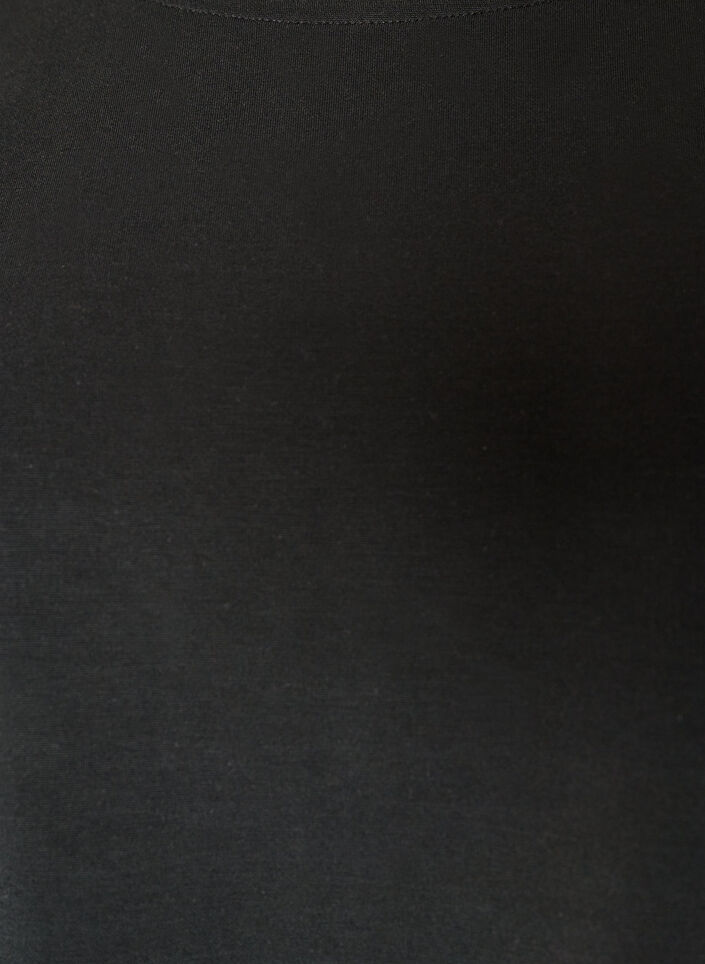 Blouse avec manches en maille et finitions en dentelle, Noir, Packshot image number 2