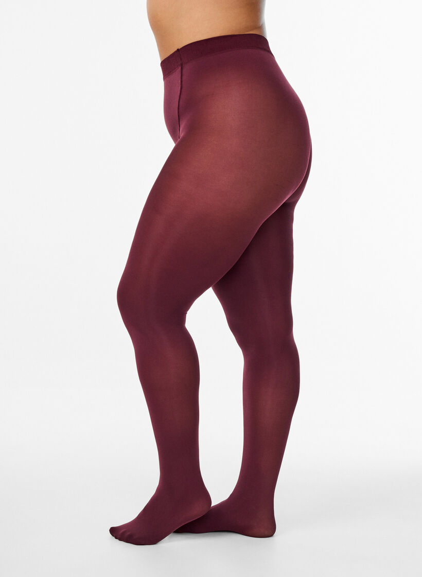 Collants 100 deniers, Bordeaux, Model image number 0