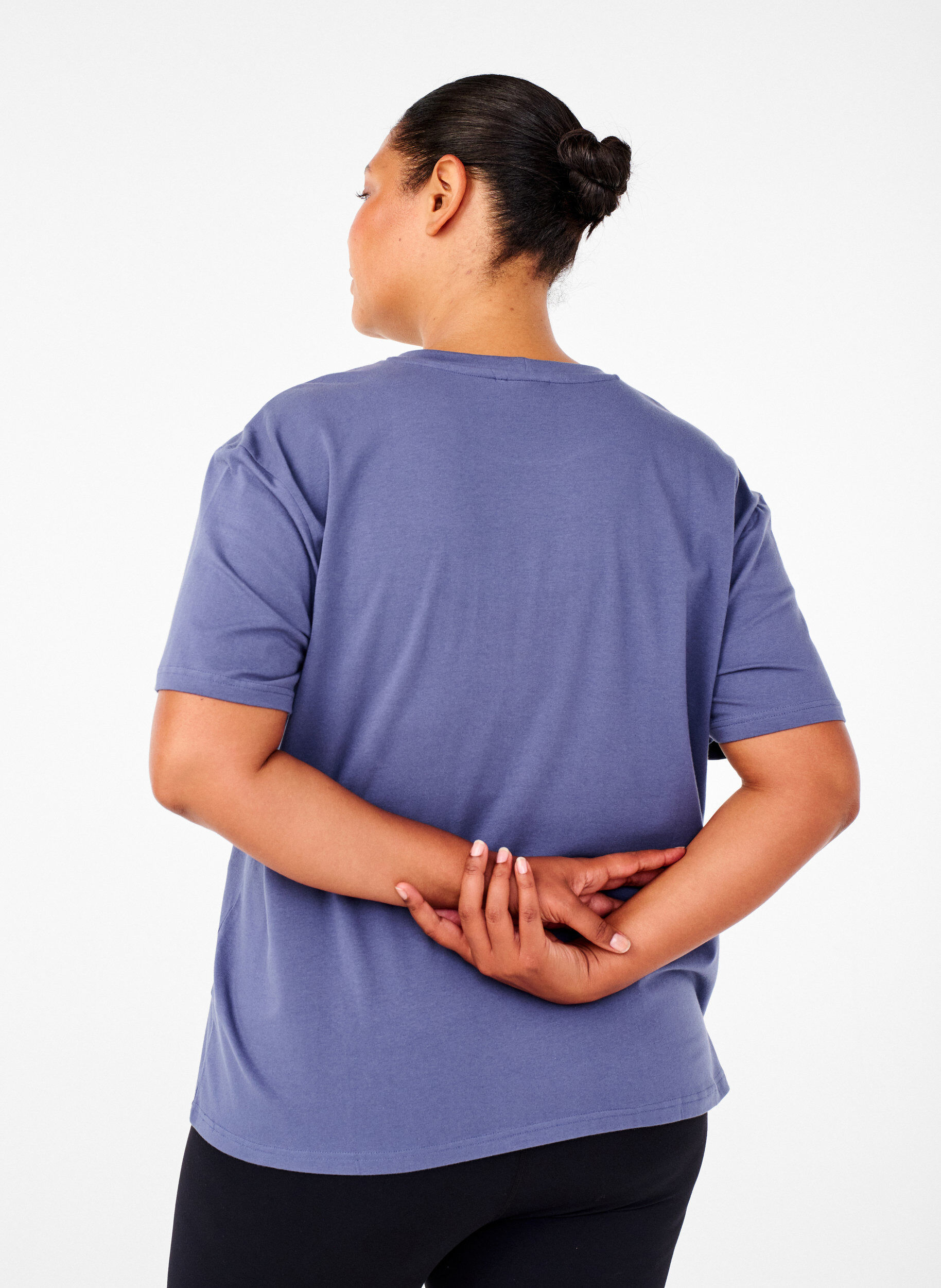 ZizziSportliches T-Shirt aus Bio-Baumwolle, , Model image number 2