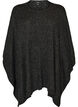 Poncho en maille &agrave; col rond, Gris anthracite, Packshot image number 0