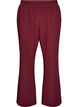 Pantalon &eacute;vas&eacute; avec taille &eacute;lastiqu&eacute;e, Bordeaux, Packshot image number 0