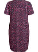 Kleid mit Aufdruck und kurzen &Auml;rmeln, Blau, Packshot image number 1