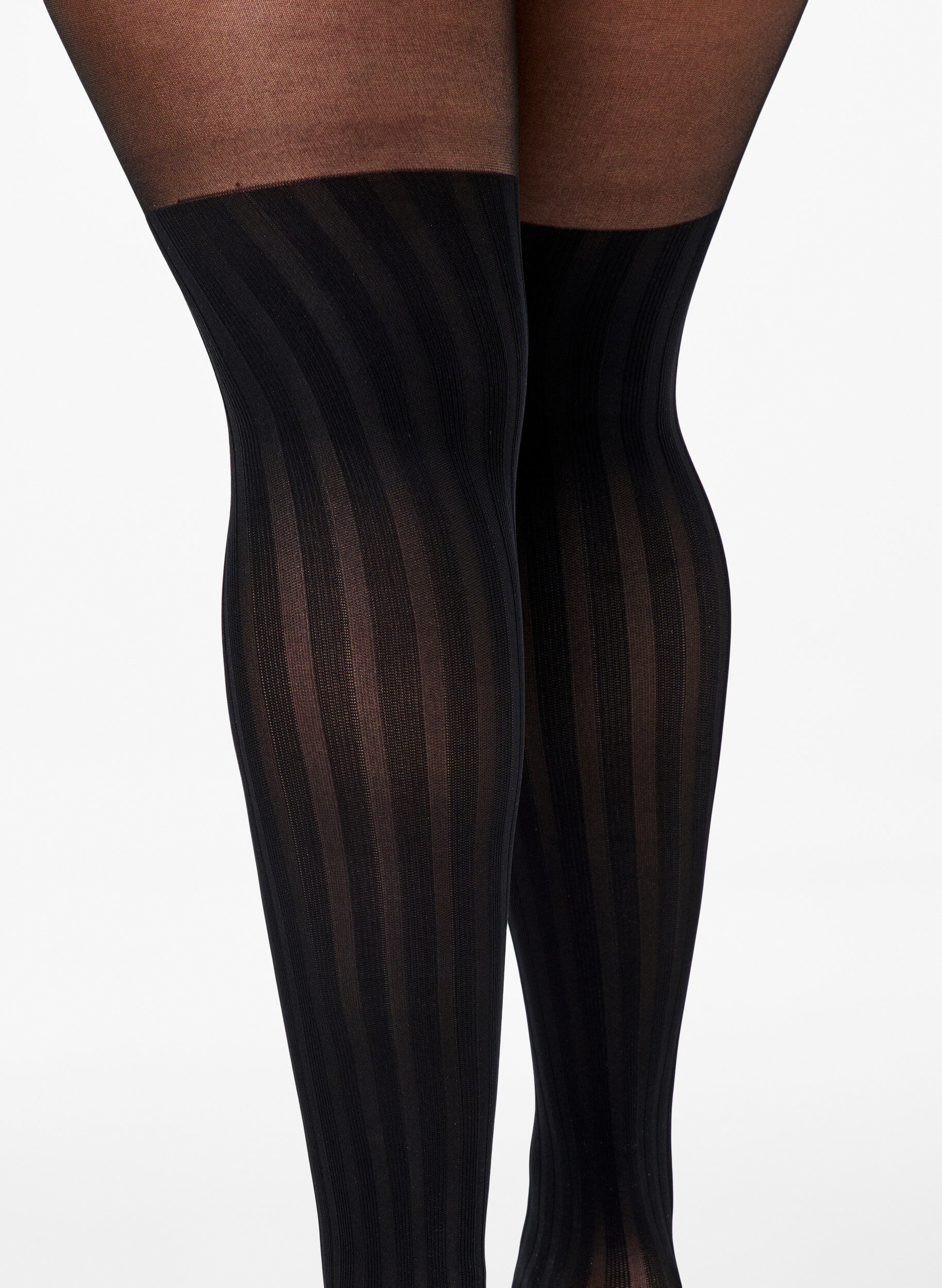 Zizzi Overknee-Look Strumpfhose mit 50 DEN, Black, Packshot image number 2