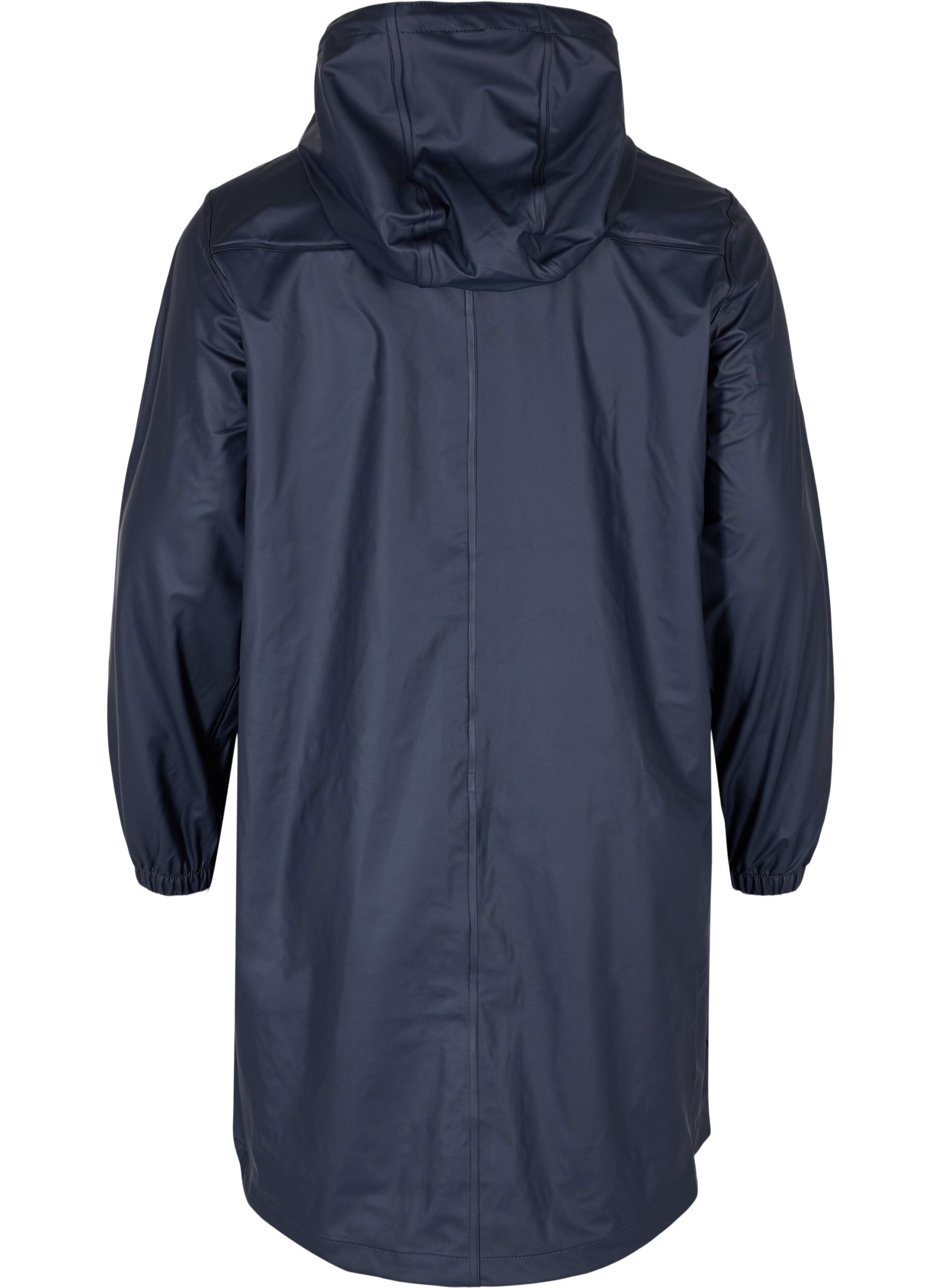 Zizzi Regenjacke mit Kapuze und Knopfverschluss, Night Sky, Packshot image number 1