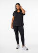 Trainingstights mit Fleecefutter, Schwarz, Model image number 1