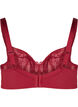 Soutien-gorge en dentelle avec armatures, Rhubarb, Packshot image number 1