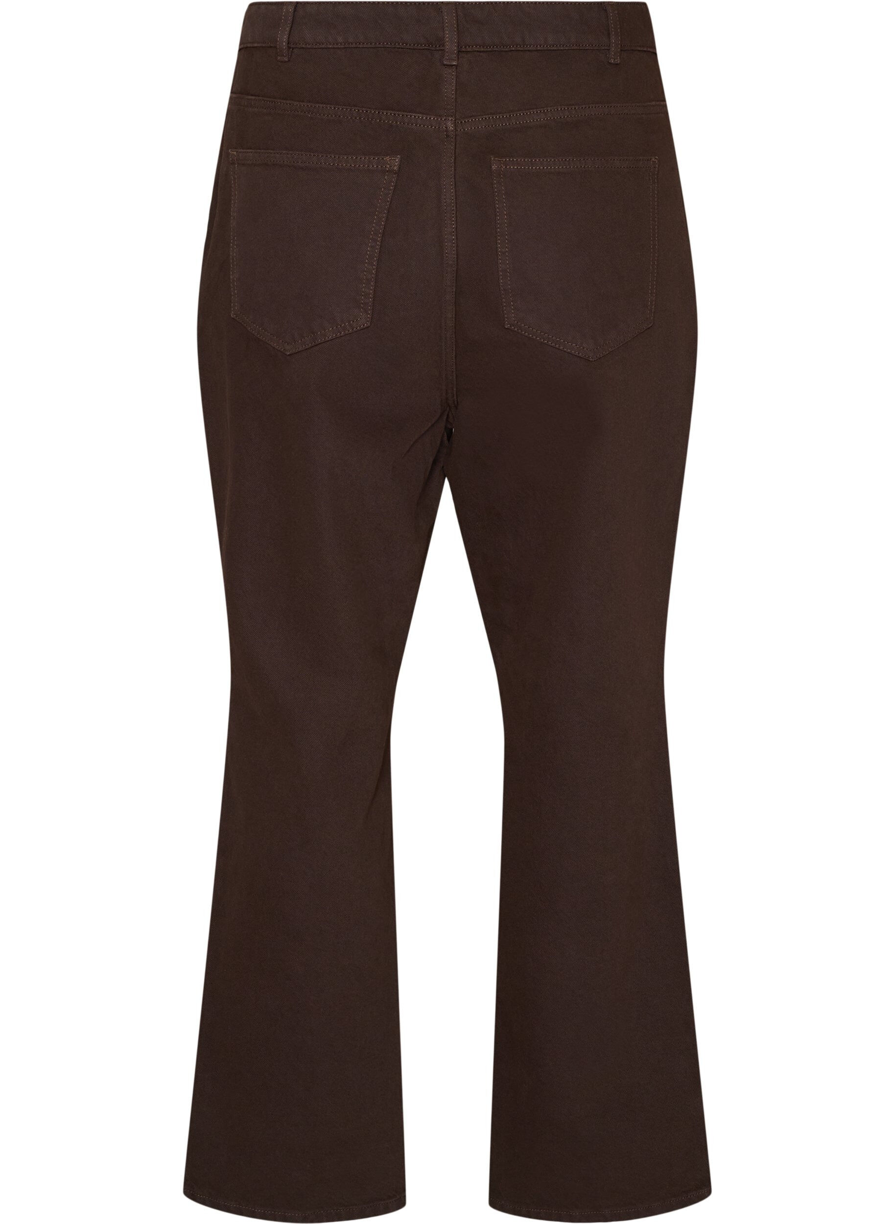 ZizziJean Kiana coupe droite de couleur, Marron, Packshot image number 1