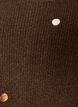 Blouse en maille avec de petits motifs brod&eacute;s, Marron, Packshot image number 2