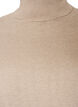 Pull &agrave; col roul&eacute; &agrave; coupe ample, Beige, Packshot image number 2