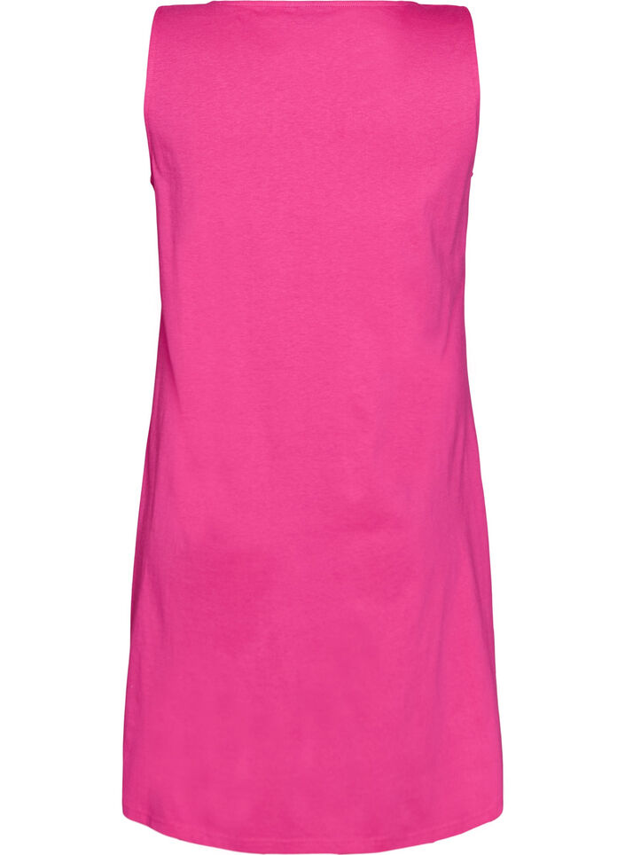 &Auml;rmelloses Kleid in A-Linie, Pink, Packshot image number 1