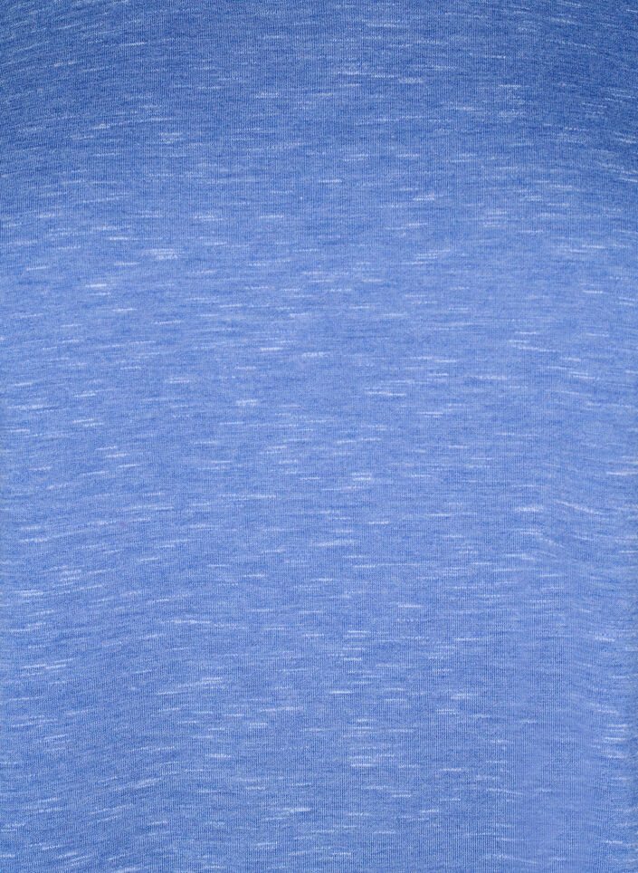 Lockerer Trainingstop mit kurzen Ärmeln, Blau, Packshot image number 2