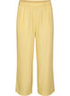 Pantalon ample avec ceinture &eacute;lastique et poches, Jaune clair, Packshot image number 0