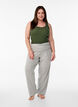 Locker geschnittene Loungehose mit breitem Bund, Grau, Model image number 0
