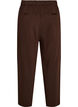 Lockere Hose aus Jersey mit hoher Taille, Braun, Packshot image number 1