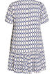 Robe en viscose avec d&eacute;coupe, Bleu, Packshot image number 1