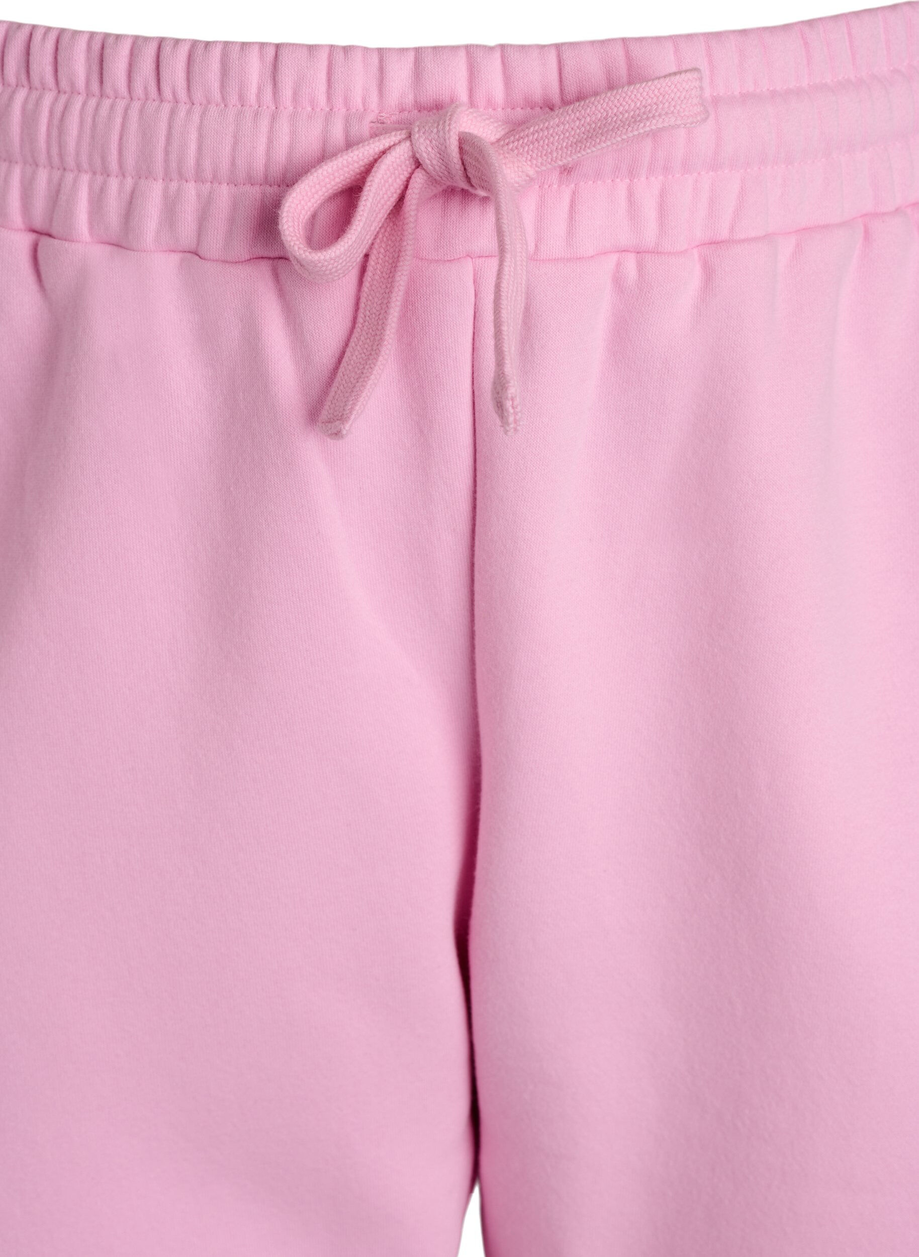 Zizzi Sweathose mit hoher Taille, Pink, Packshot image number 2