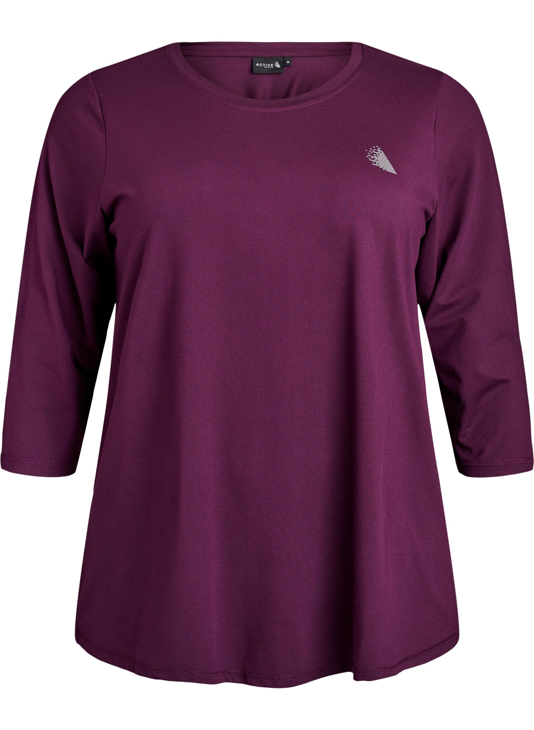 Trainingsshirt mit 3/4-&Auml;rmeln