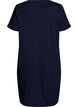 Chemise de nuit &agrave; manches courtes en coton biologique, Bleu, Packshot image number 1