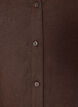 Chemise longue en lin et viscose, Marron, Packshot image number 2