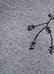 Pullover mit Perlenstickerei, Grau, Packshot image number 2