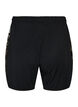 Pyjamashorts aus Modal mit Kontrastband, Schwarz, Packshot image number 1