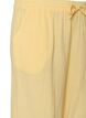 Short ample en mousseline de coton taille haute, Jaune clair, Packshot image number 2