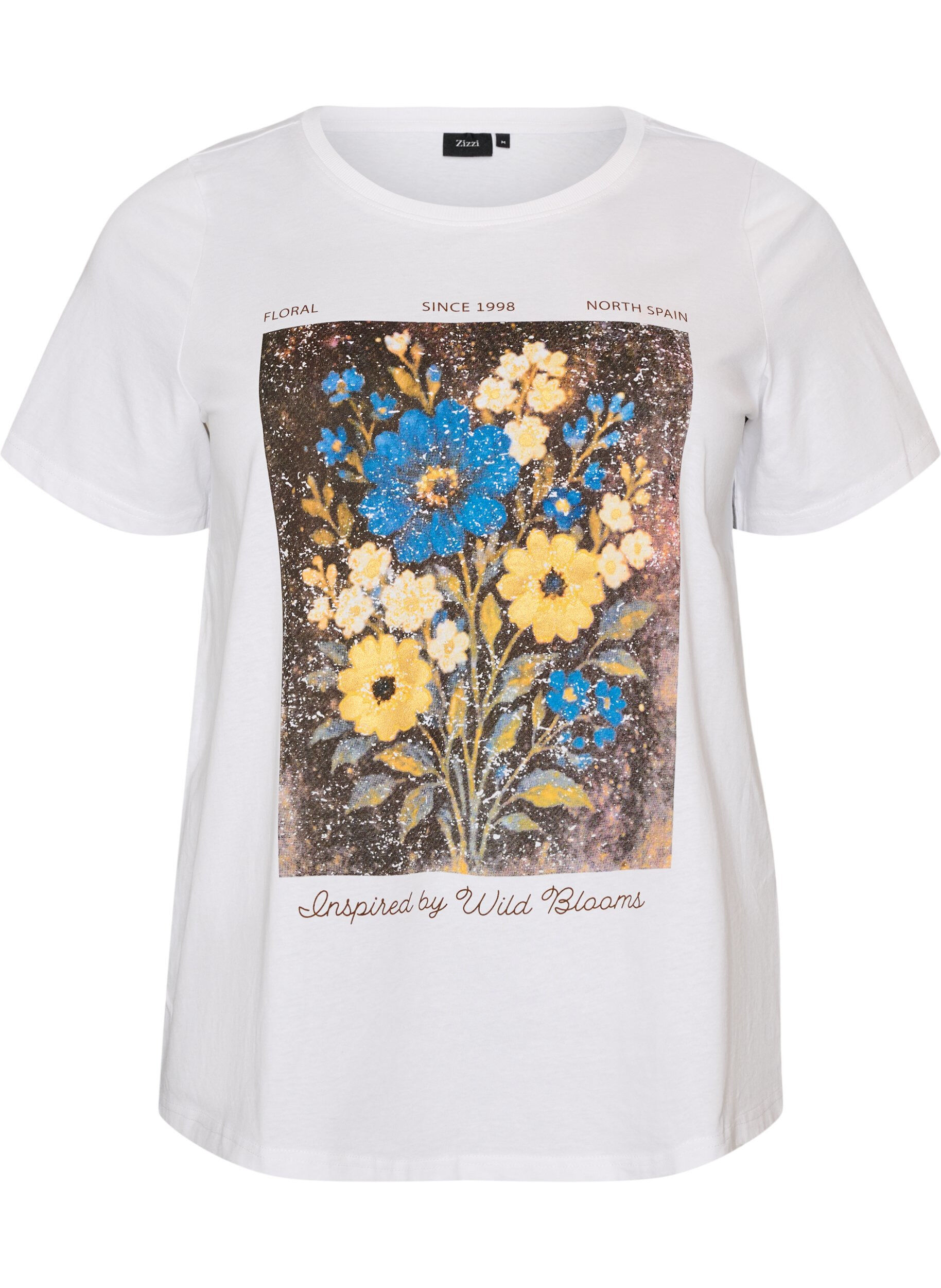 T-Shirt aus Baumwolle mit Frontprint