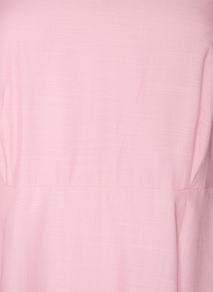 Gebl&uuml;mtes Midikleid mit Empire-Taille, Pink, Packshot image number 2