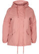 Veste courte avec capuche et poches, Ash Rose, Packshot image number 0